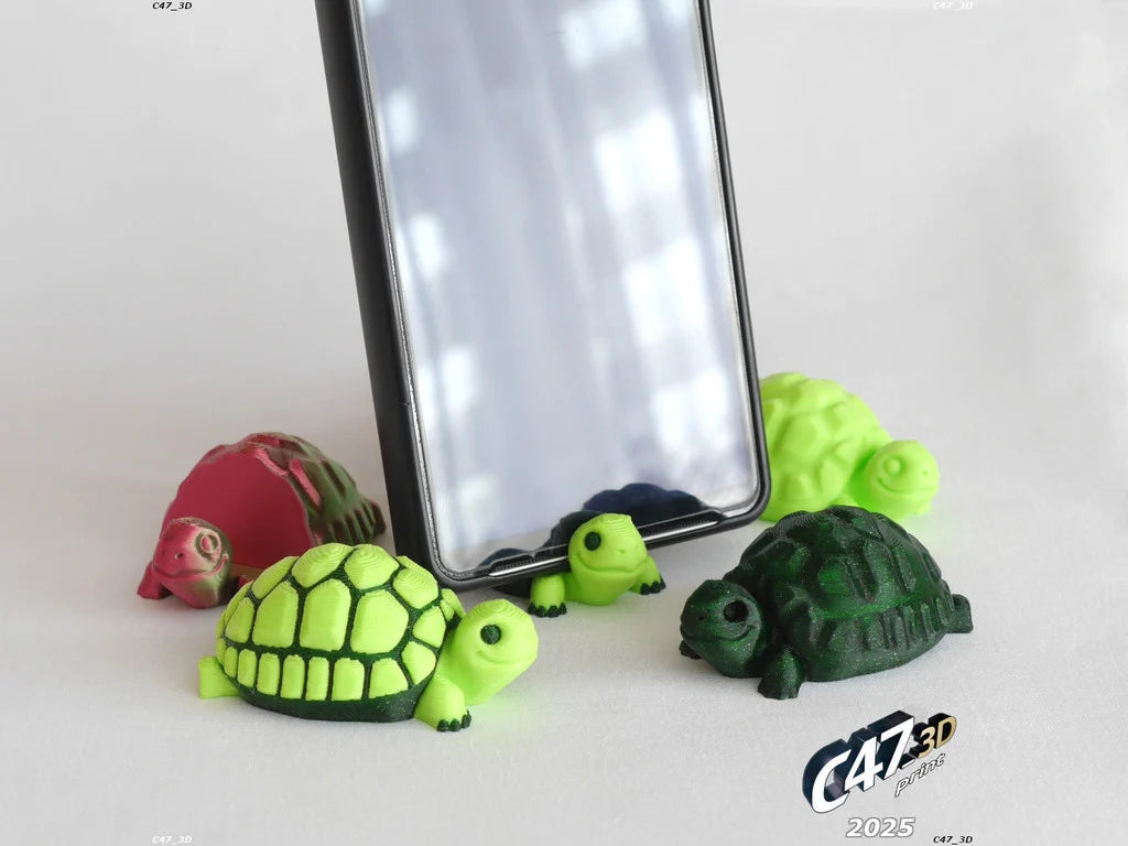 Adorable Tortoise Phone Stand & Keyring