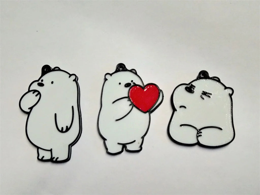We Bare Bears Charms/Keychains