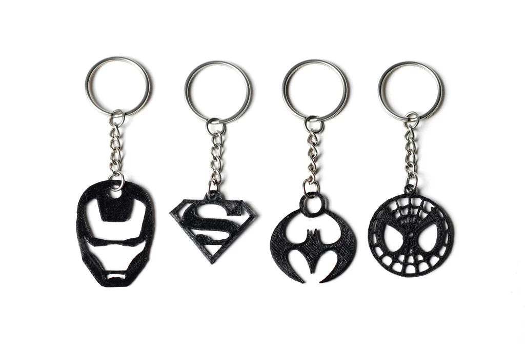 Superhero 3D Keychain