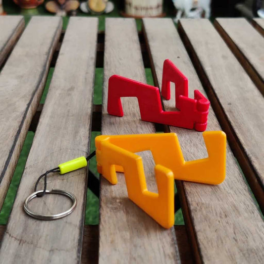 Print-in-Place Foldable Mobile Stand