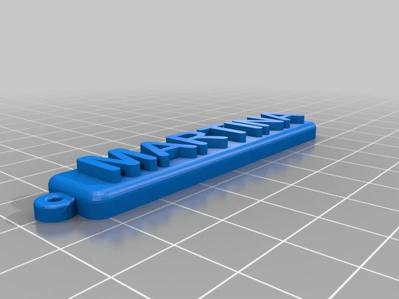 Personalized Name 3D Keychain