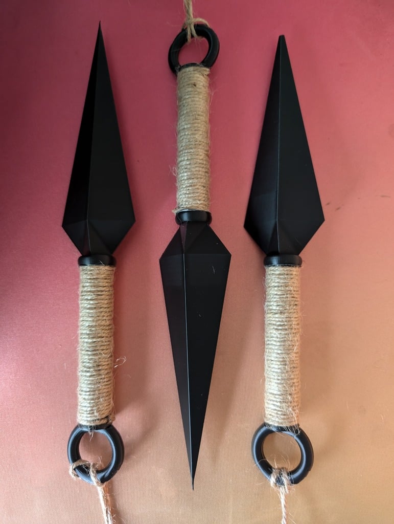 Naruto Kunai Knife Set (Pack of 3)
